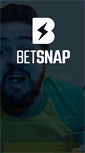 Mobile Screenshot of betsnap.com