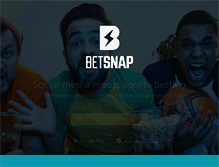 Tablet Screenshot of betsnap.com